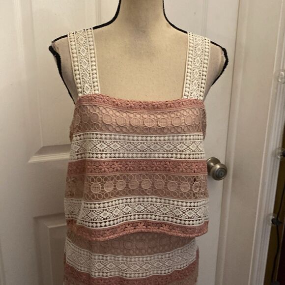 Shoshanna crochet dress, size 8 - Picture 6 of 14